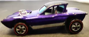 Hot Wheels Red Line 1967 Python metálico púrpura interior oscuro limpio ¡RARO! - Imagen 1 de 6