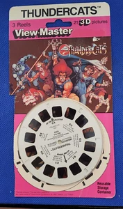 Rare Thundercats Lion-O Mumm-Ra Panthro Cartoon View-master 3 Reels Pack Opened - Picture 1 of 2