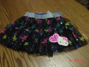 Girls Hello Kitty Embellished Skirt M 7/8 - Picture 1 of 4
