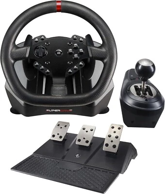 Subsonic Superdrive GS950X 900° racing wheel + manual shifter + 3 pedals - Image 1 of 4