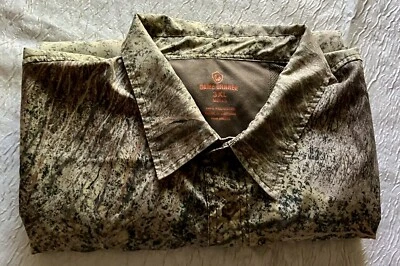 Mens 3X Short Sleeve Shirt Game Winner Mossy Oak Chest Pockets Vented Summer - Image 1 of 4