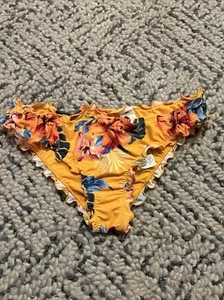 Hollister Damen Rüschen Bikinihose Größe Small - Bild 1 von 5