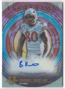 Autografo Brant Kuithe 2022-23 Bowman Inception U Utah Utes - Foto 1 di 2
