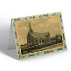 CHRISTMAS CARD Vintage Lancashire - St. Oswald's Church, Knott End