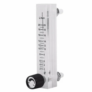 Medidor de flujo de aire LZQ-1-2-3-7 0,3-30 LPM válvula de control de caudalímetro para oxígeno/aire/gas - Imagen 1 de 7