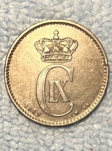 Denmark - 2 Ore 1889/7 - Picture 1 of 2