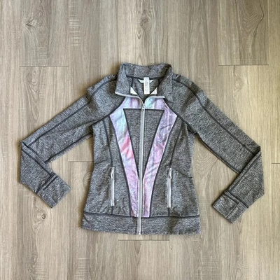 Ivivva by Lululemon Perfect Your Practice Full Zip Jacket Girls Size 14  - Image 1 of 4