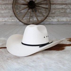 Stetson Short Go Jr - Childrens Straw Cowboy Hat - Picture 1 of 4