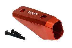Machined Realistic Red T2 Exhaust Tip for Arrma 1/7 Limitless All-Road ARA320518 - Picture 1 of 3