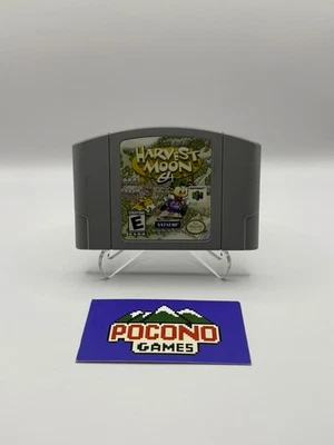 Nintendo 64 Harvest Moon 64 Authentic N64 Game Tested Working Excellent Shape - Image 1 of 4