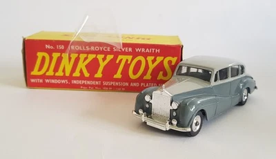Rare Dinky Toys No. 150, Rolls-Royce Silver Wraith, - Superb VN Mint Condition - Image 1 of 4
