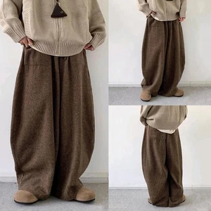Mens Stylish Loose Trousers featuring Classic Stripe Pattern and Comfort Fit - Picture 1 of 10