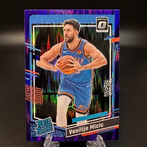 2023-24 Panini Donruss Optic Purple Shock Prizm Vasilije Micic Rated Rookie #208 - Picture 1 of 2