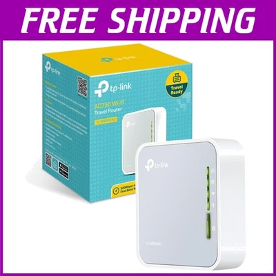 AC750 Portable Dual Band Travel Router - Versatile WiFi Solution Anywhere - Image 1 of 4