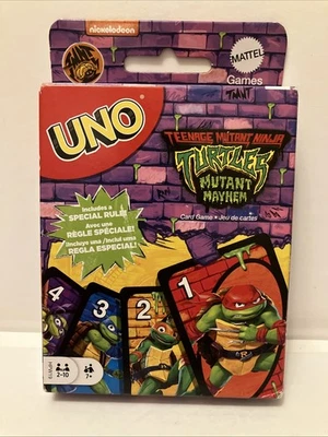 UNO TMNT / Teenage Mutant Ninja Turtles "Mutant Mayhem" Edition Card Game New - Image 1 of 2