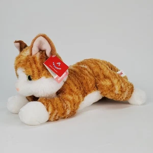 Aurora World Plush - Flopsie - CHESTER the Orange & Brown Striped Cat (12 inch) - Picture 1 of 11