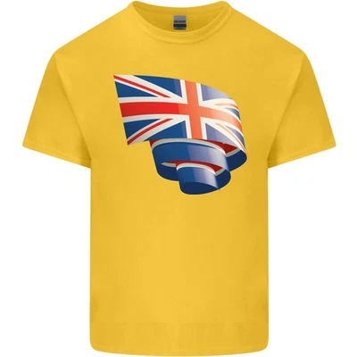 Camiseta rizada bandera británica Union Jack Britain niños niños Foto 1 de 4
