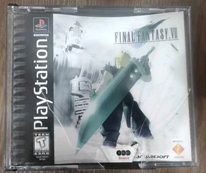 Final Fantasy VII 7 PlayStation 1 PS1 Missing Disc 1 And Manual - Picture 1 of 4