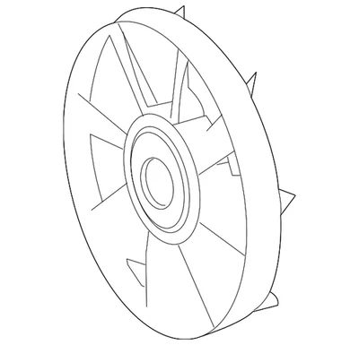 Оригинальная муфта вентилятора охлаждения двигателя Mercedes-Benz 000-200-73-23 - Изображение 1 из 3