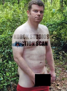 Hairy Bear Hunk Jack 5x7 Nude Male Beefcake Photo 070825535 - Picture 1 of 1