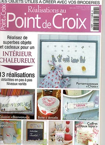 Réalisations au point de croix - N°13 - Intérieur Chaleureux 13 réalisations - Picture 1 of 1