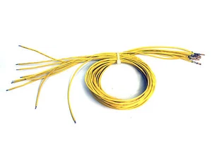 20pc Dupont 2.54mm Female Pin + Wire 24AWG 1007 L= 100cm Color= Black ~ White - Picture 1 of 3
