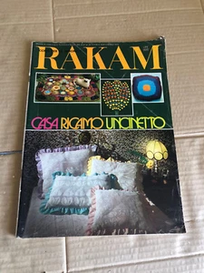 rivista RAKAM Mensile Di Alta Moda e Lavori Femminili ANNI 70 CUCITO APRILE 1973 - Picture 1 of 8