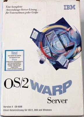 RARITÄT - IBM OS/2 Warp Server Version 4 - Deutsch - Bild 1 von 4