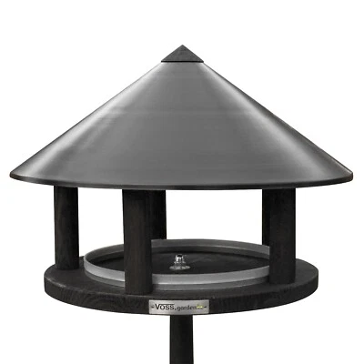 Vogelhaus mit Ständer 135cm Futterhaus Vogelvilla Futterstation Vogelhäuschen - Bild 1 von 4