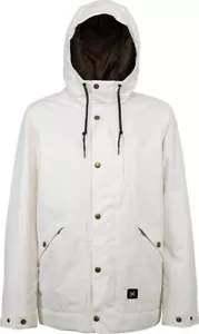Chaqueta de Snowboard Aislada L1 Prescott para Hombre Talla Grande Blanca Perla - Imagen 1 de 2