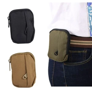 Tactical EDC Belt Pouch Key Purse Wallet Portable Travel Kit Coin Mini Purse - Picture 1 of 15
