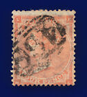 1862 SG82 4d Pale Red (Hair Lines) HL Liverpool 466 Used Cat £150 cpjl
