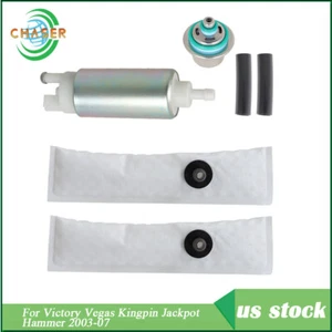 Fit For Victory Vegas Kingpin Jackpot Hammer 03-07 Fuel Pump W/Regulator NEW - Picture 1 of 13