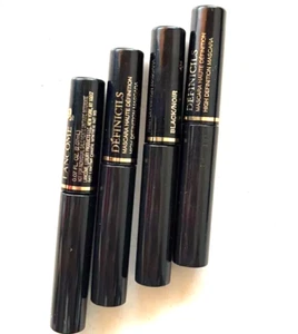 4 Lancome Definicils High-definition Mascara 01 Black /noir 0.07 Oz / 2.07 ml Ea - Picture 1 of 1