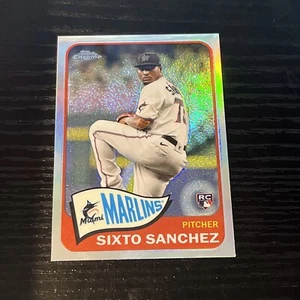 Sixto Sanchez 2021 Topps Chrome Series 2 Rookie TH65-18 Marlins BB3 - Picture 1 of 2