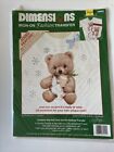 Dimensions Cuddly Christmas Bear Angel Iron On Transfer Fashion Art  80022 Open