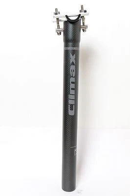 140g,31.6x350mm Climax SP02D1 3K MAtt carbon Seatpost Road MTB bike Black - Image 1 of 4