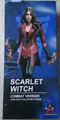 ACPLAY Scarlet Witch 1/6 Scale Action Figure Retro package Rare Item Foto 1 de 2