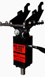 Mini Excavator Auger Drive RUT MFG. Hoses, Coupler and Hookup included! - Picture 1 of 2