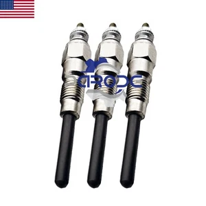 3 pcs Glow Plug for Kubota D1803 D1703 D1503 D1403 Engine - Picture 1 of 1