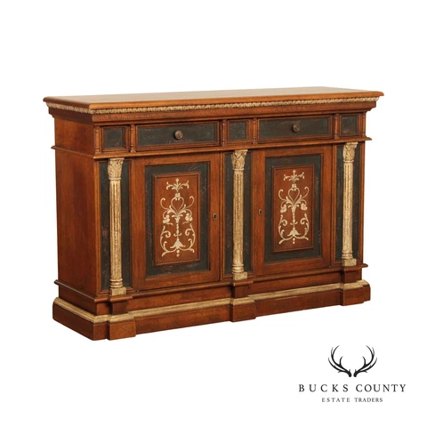 Hekman Turazza Italian Tuscan Style Sideboard Buffet Cover