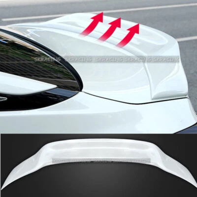 Spoiler traseiro branco pérola asa para Volkswagen VW Passat CC Sedan 2009-2018 - Imagem 1 de 4