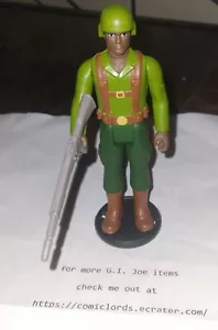 G.I. Joe Trooper "Brown" Greenshirt 100% Complete GI JOE Reaction GIJOE G.I. Joe - Picture 1 of 4