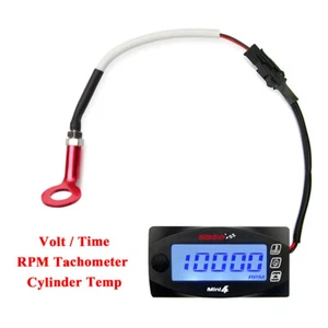 koso temperature cylinder head voltage RPM Time For Yamaha Honda Scooter Racing - Picture 1 of 16