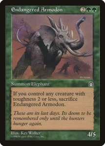 Magic the Gathering (mtg): STH: Endangered Armodon (x 4) - Picture 1 of 1