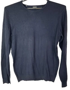 Buffalo David Bitton Mens Size XXL Crewneck Sweater Blue Long Sleeve Navy NWOT - Picture 1 of 10