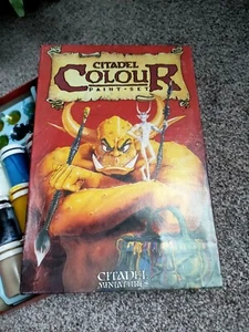 GAMES WORKSHOP CITADEL COLOUR PAINT SET 81097 VINTAGE 1988 - Picture 1 of 3