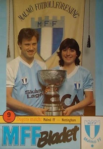 Programm Friendly 1987 Malmö FF - Nottingham Forest - Picture 1 of 1