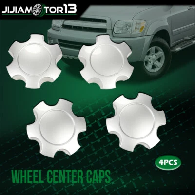4pcs Wheel Center Caps Fit For Toyota Tundra Sequoia 2003-2007 Hub Cap 56069440 - Image 1 of 4