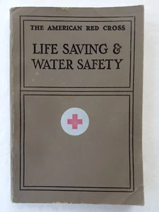AMERICAN RED CROSS Manuale Salvavita e Sicurezza Acqua 1968 Nautica Nuoto ARC - Foto 1 di 24